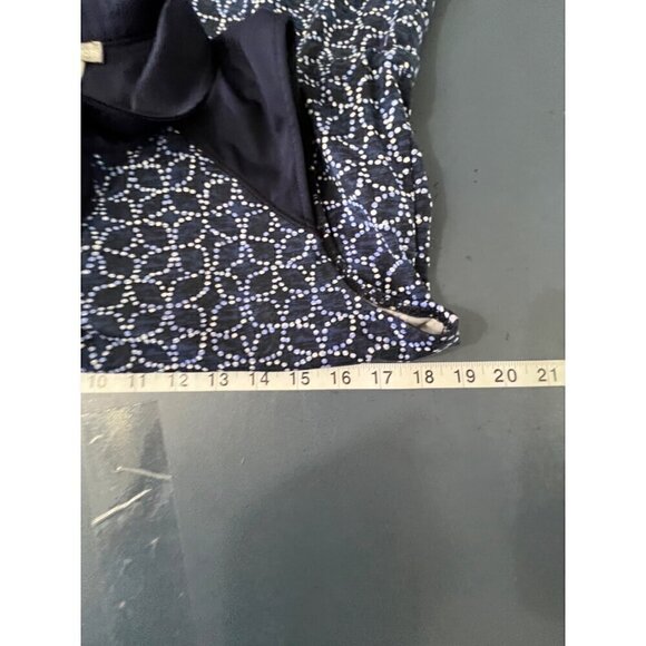 T ByTalbots  Button-Front Dress Size‎ M Navy/ White Tennis Pickleball - Picture 10 of 11
